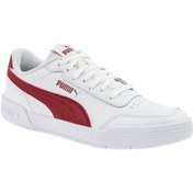 Resim Puma Caracal Erkek Günlük Spor Ayakkabı 369863-18 Beyazbordo Beyaz - Bordo 