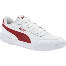 Resim Puma Caracal Erkek Günlük Spor Ayakkabı 369863-18 Beyazbordo Beyaz - Bordo 