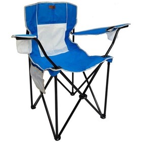 Resim Katlanır Kamp Piknik Sandalyesi - Madfox Harbor - Bardaklıklı - Mavi - 547285 - Taşıma Çantalı Çok Renkli 