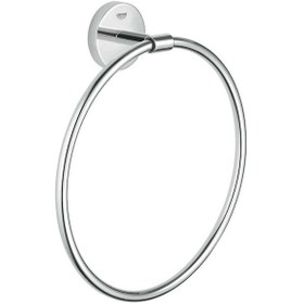 Resim Grohe Bau Cosmopolitan Halka Havluluk Krom 