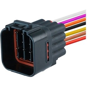 Resim Cat İş Makinası Soketi Dişi 16 Pin Kablolu 