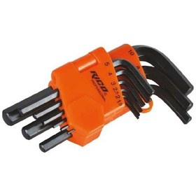 Resim Rico 9 Parça Vakumlu Allen Torx Kısa 