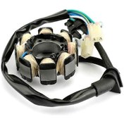 Resim Motosiklet Jeneratör Stator Bobini Comp Crf250 Crf250r 2004-2009 Crf450r 2005-2007 31120-krn-670 Siyah. 