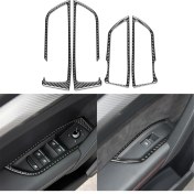 Resim Luenaarry Pencere Kaldırma Anahtarı Düğme Paneli Kapağı Iç Döşeme Çıkartması Için (Yurt Dışından) 