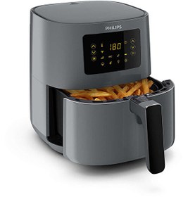Resim Philips HD9255/60 Airfryer Dark Slate Sıcak Hava Fritözü 