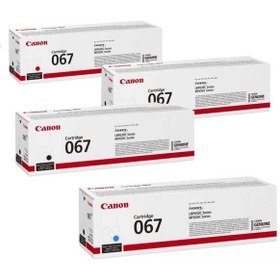Resim Canon CRG-067 ORİJİNAL TONER SET 4 RENK 