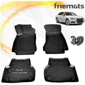 Resim Audi A4 3D Paspas Havuzlu Siyah 2015-2020 Arası 4 Prç N11.18066 