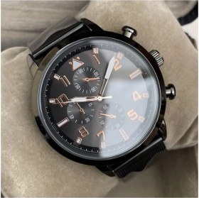 Resim Spectrum Premium Çelik Hasır Kordon Erkek Kol Saati 