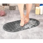 Resim Albak Life Massage Bath Mat Masajlı Vantuzlu Banyo & Duş Kaydırmazı Paspası 