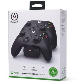 Resim Xbox Series X S One Şarj İstasyonu Dock Lisanslı Siyah Powera 
