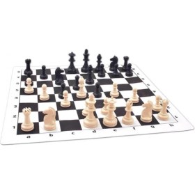 Resim MCM Group 1050163 Star Platin Rulo Satranç (Büyük) 