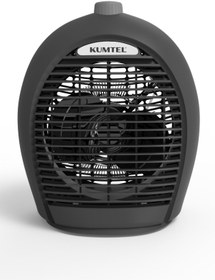 Resim KUMTEL Fanlı Isıtıcı 2000 W Lx-6331 Füme 