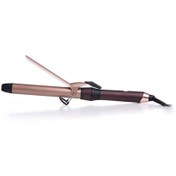 Resim Ventoso premium pearl coffee & champange rose seramik kaplı profesyonel saç maşası 28mm 