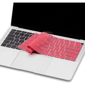 Resim McStorey Laptop Macbook Air ile Uyumlu Klavye Koruyucu A1932 2018/2019 Amerika İngilizce Baskılı 