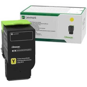 Resim Lexmark CS531, CX532 75M5HY0 Orijinal Yüksek Kapasiteli Sarı Toner 