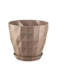 Resim Omnipazar So-krt4 Dekoratif Kristal Saksı Takımı 3.25 Litre No 4 Mocha 