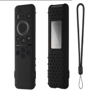 Resim TV SAMSUNG2360E/2361E BN59-01432A/01432J için Silikon Uzaktan Kumanda Kılıfı - Kaymaz Tutuş, Çizilmeye Karşı Koruyucu Kılıf Ergonomik Tasarım ve Güvenli Kayış ile Güvenli Uzaktan Kumanda Kurulumu, Uzaktan Kumanda Tutucu, Kaymaz Tutuş 
