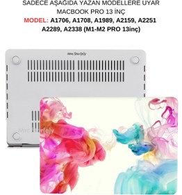 Resim Mcstorey Macbook Pro M1-m2 Kılıf 13inç A2338 A1706-08 A1989 A2159 2251 A2289 Ile Uyumlu Paint01nl 