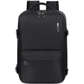 Resim Honeybeeshop Macrock Buyuk Kapasiteli Hafif Donusturulebilir Sirt Cantasi Valiz 2si 1 Arada Seyahat Cantasi Siyah Diğer 