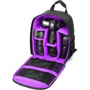 Resim ZSZH Gopro Için Taşınabilir Spor Kamera Çantası - Mor(Yurt Dışından) 