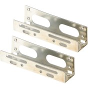 Resim Flameer Arabirim 3.5 "ssd Hdd'ye 5.25" Defne Adaptörü Metal Montaj Adaptörü Braketi (Yurt Dışından) 