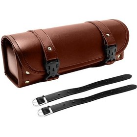 Resim Motosiklet Alet Çantası, Suzuki İçin Gidona Monte Edilen Çanta Saklama Alet Çantası Kahverengi Kahverengi 