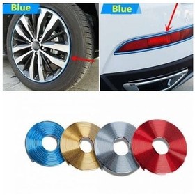 Resim 8 Metre Araba Jant Trim Bant Teker Şerit Dekorasyon Bandı Lüx Model 