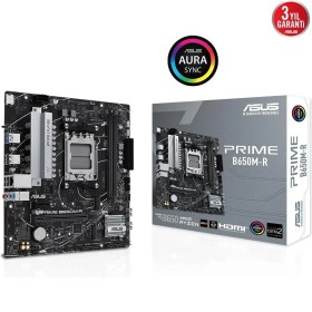 Resim Asus Prıme B650M-R Amd Ddr5 7200+(OC) HDMI M.2 Am5 