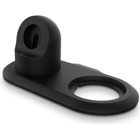 Resim Zunhai Apple Watch / iPhone Siyah Için Magsafe Şarj Standı Tutucu (Yurt Dışından) 