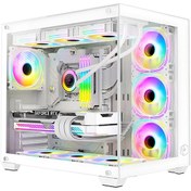 Resim Zeiron Mirage X32 Pro White R7-5700X 32 GB 1 TB SSD RTX4060 Free Dos Masaüstü Oyuncu Bilgisayarı 