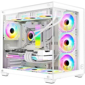 Resim Zeiron Mirage X32 Pro White R7-5700X 32 GB 1 TB SSD RTX4060 Free Dos Masaüstü Oyuncu Bilgisayarı 