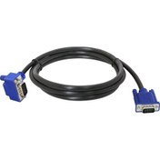 Resim Keepro VGA 15 Pin Erkek Erkek 90 Derce L Tipi Kablo 1,5m 