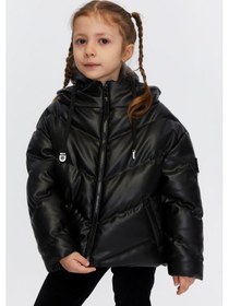 Resim Benitto Kids Kız Çocuk Şişme Mont 51320 Siyah 
