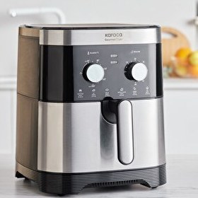 Resim Karaca Gourmet 9 Litre Ekstra Büyük Hacim 8 Kişilik Airfryer 