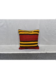 Resim Zehra Abla Halı Yeni El Dokuma Dekoratif Kilim Kırlent Yastık Kılıfı 6049 