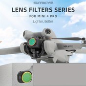 Resim 1pc Sunnylife CPL Lens Filtresi DJI Mini 4 Pro için, Yuvarlak Metal Yapı, Pas Direnci, Bataryaya İhtiyaç Yok, Drone Fotoğrafçılığını Geliştirir 