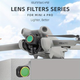 Resim 1pc Sunnylife CPL Lens Filtresi DJI Mini 4 Pro için, Yuvarlak Metal Yapı, Pas Direnci, Bataryaya İhtiyaç Yok, Drone Fotoğrafçılığını Geliştirir 