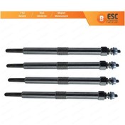 Resim Perkins İçin 4 Adet Isıtma Bujisi 12 Volt 2666A016 1103 1104 1106 