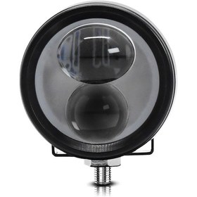 Resim Led Sürüş Işığı, 30w 3000lm Motosiklet Sürüş Sis Işığı Su Geçirmez Yuvarlak Led Spot Işığı Kamyon Atv Utv Suv Bot İçin, 1 Paket 