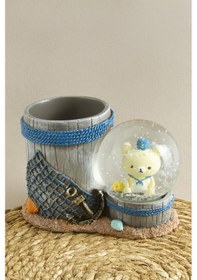 Resim Ayıcık Işıklı Kar Küresi Orta 