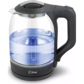 Resim Kiwi KK-3323 1.8 LT Cam Işıklı Su Isıtıcı Kettle 