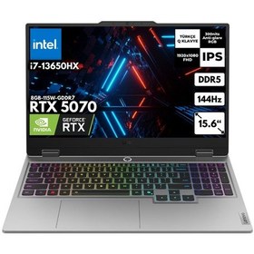 Resim Lenovo LOQ 15IRX10 83JE00EWTRHMF17 i7-13650HX 32 GB 2 TB SSD RTX5070 15.6" W11P Dizüstü Bilgisayar 