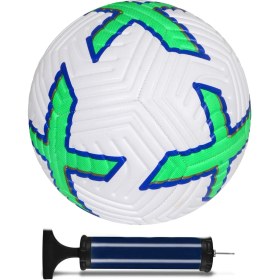 Resim ALASTOR Orijinal Futbol Topu Pompa Hediyeli Sert Zemin Halı Saha Çim Saha Futbol Topu Hibrit No:5 