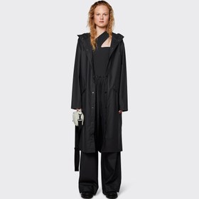 Resim Rains Waterproof Kadın Siyah Yağmurluk 