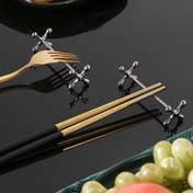 Resim 1 adet, Yaratıcı Çiçek Metal Çubuk Dinlenme Yeri, Çatallar, Kaşık ve Kalemler İçin Çok Amaçlı Masaüstü Tutucular, Japon-Kore Tarzı Yemek Aksesuarı, Ev, Mutfak ve Restoranlar İçin Uygun 