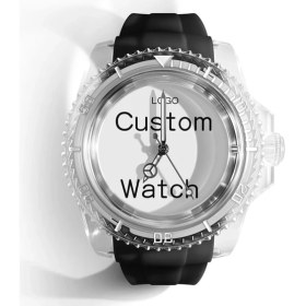 Resim Hanyang Siyah Silikon Saat Özelleştirilmiş Saat Fotoğraf Şirket Logosu Erkek Arkadaşı ve Kız Arkadaşı Göndermek Için Kuvars Takvim Bilek Saati (Yurt Dışından) 