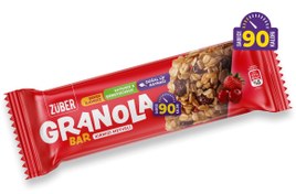 Resim Züber granola bar kırmızı meyveli 25 g 