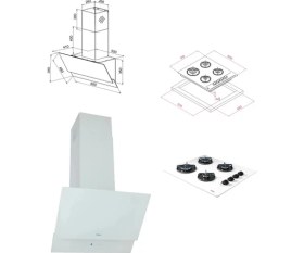 Resim Teka Chef 6 Premium Beyaz Ankastre Set (Atv 60 - Gbe 64002 - HAK627) A Enerji Sınıfı Özellikleri 