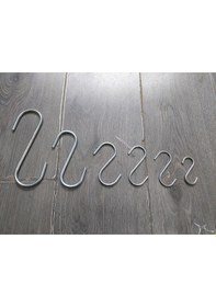 Resim Kaplamalı Demir S Kanca 4.5cm 5 Adet 