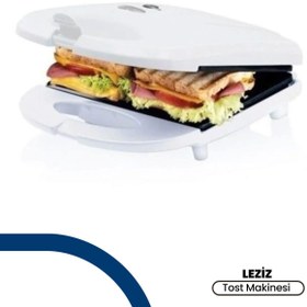 Resim GoldMaster Leziz Isınmaya Dayanıklı Mini Tost Makinesi GM7425 